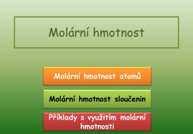 Molární hmotnost